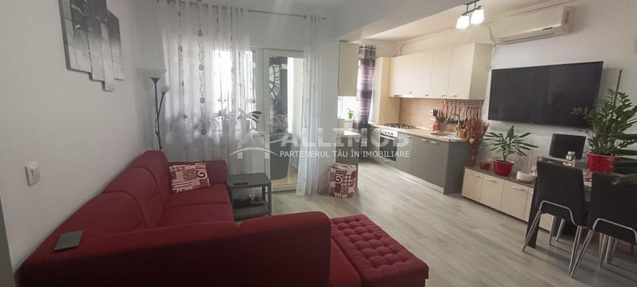 2-room apartment in a block built in 2018, Ploiesti, 9Mai area.