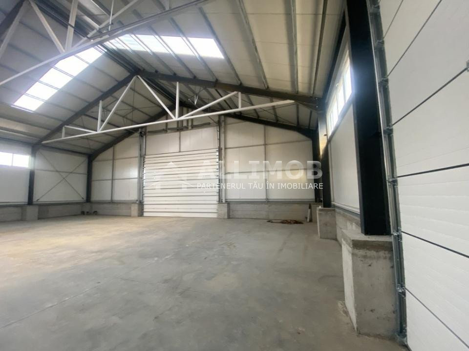 Hall 600 sqm and platform 3500 sqm in Ploiestiori