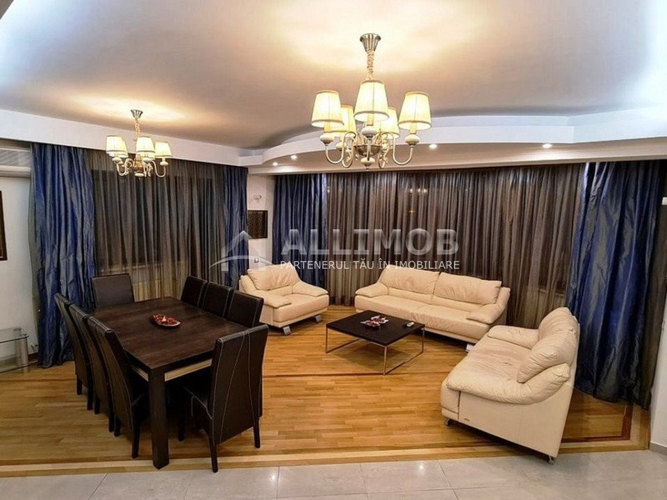 Apartament spatios cu 3 camere zona Herastrau 