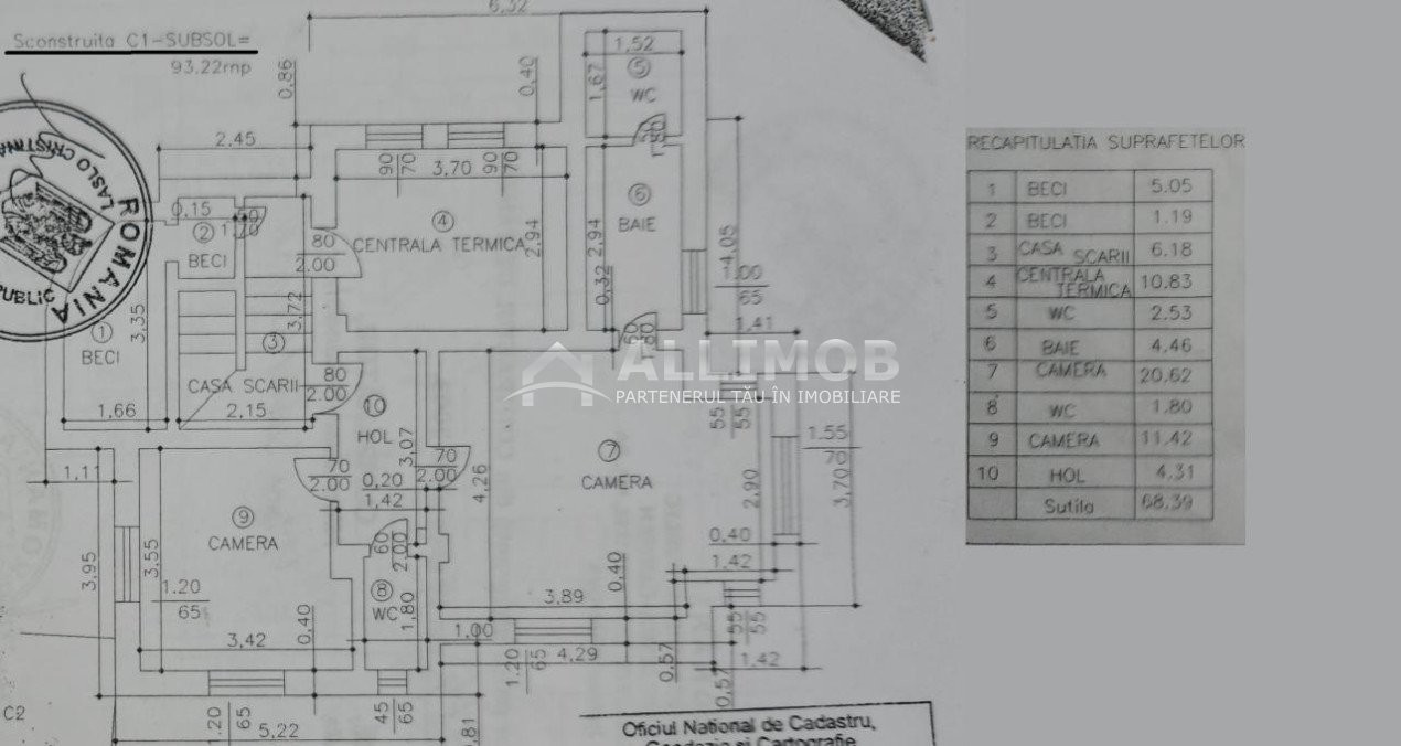 Vila S+P+1+M, curte libera, garaj,  Ultracentral, Ploiesti