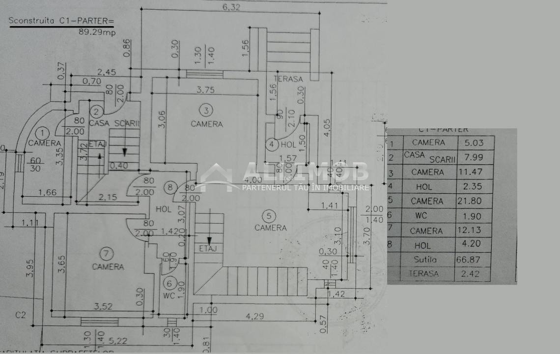 Vila S+P+1+M, curte libera, garaj,  Ultracentral, Ploiesti