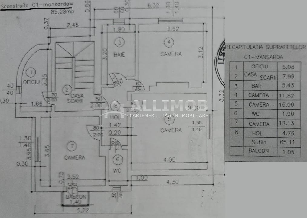 Vila S+P+1+M, curte libera, garaj,  Ultracentral, Ploiesti