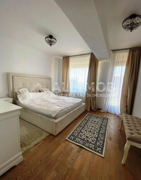 2-room apartment with a panoramic view of the Herastrau area