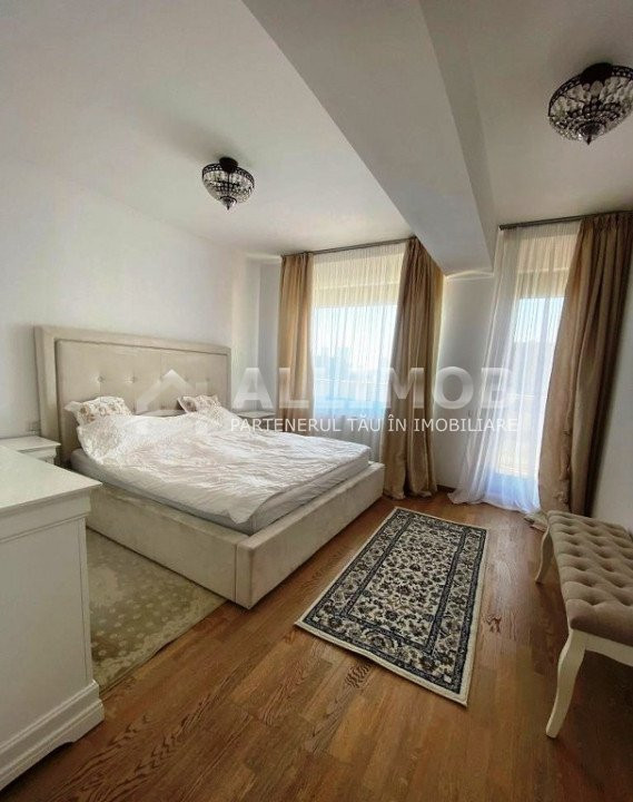 2-room apartment with a panoramic view of the Herastrau area