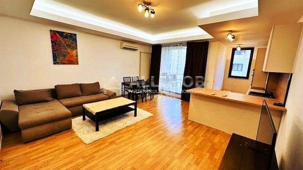 2-room apartment in Herastrau-Aviatiei area, North Area Lake View